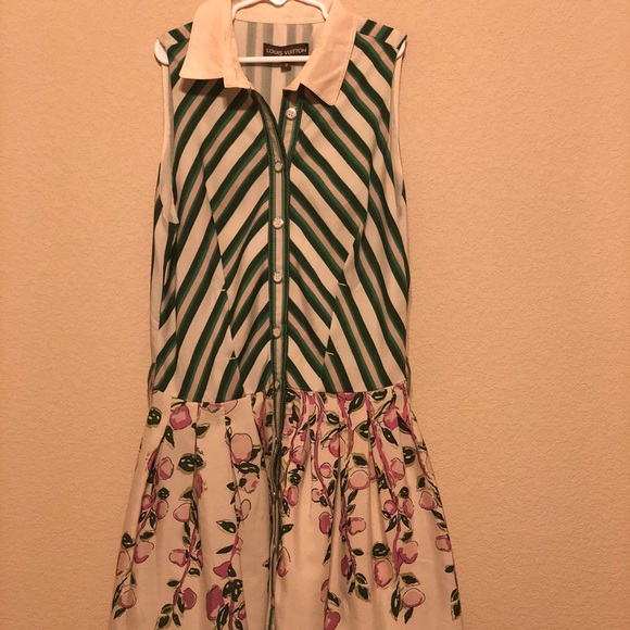 Floral Resort 2011 Stripe Cocktail Dress - Picture 3 of 4